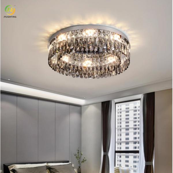 JYLIGHTING Salon Ambiance Luxe Moderne Simple LED Lumière Luxe Chambre Restaurant Haut de gamme Cristal Plafonnier