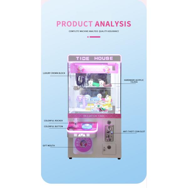 Jogos de crianças de interior máquina de garra pequena mini máquina de garra brinquedo para crianças máquina do shopping mall
