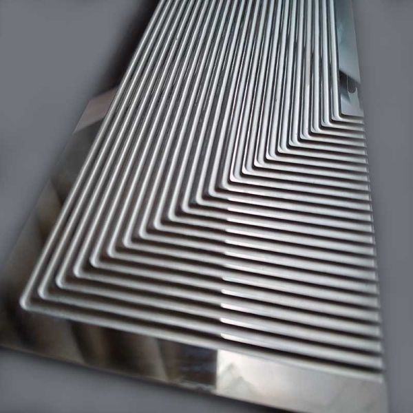 Chemical Etching Printed Circuit Heat Exchanger Custom Etched Metal Plates