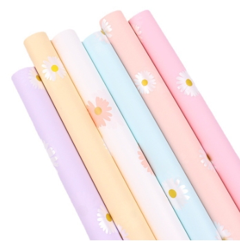 Waterproof floral materials are as fresh as your flower wrapping paper