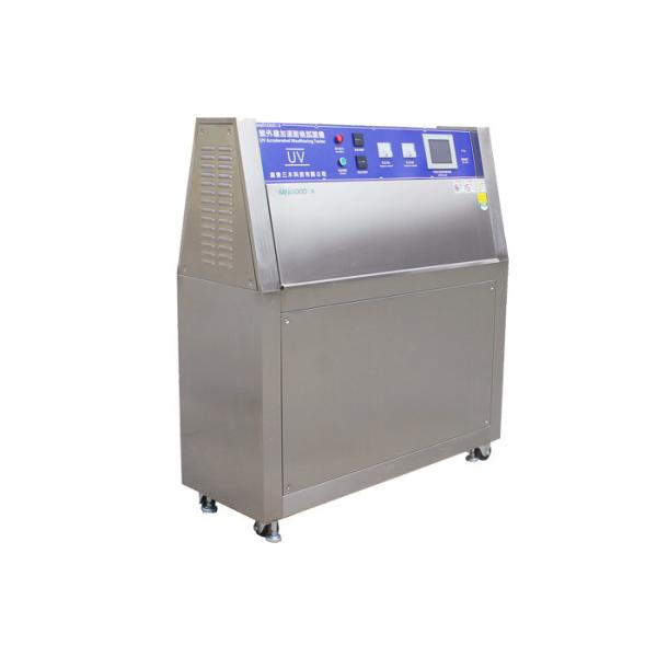 Industrial Plastic UV Aging Test Chamber , Programmable Temperature Controller