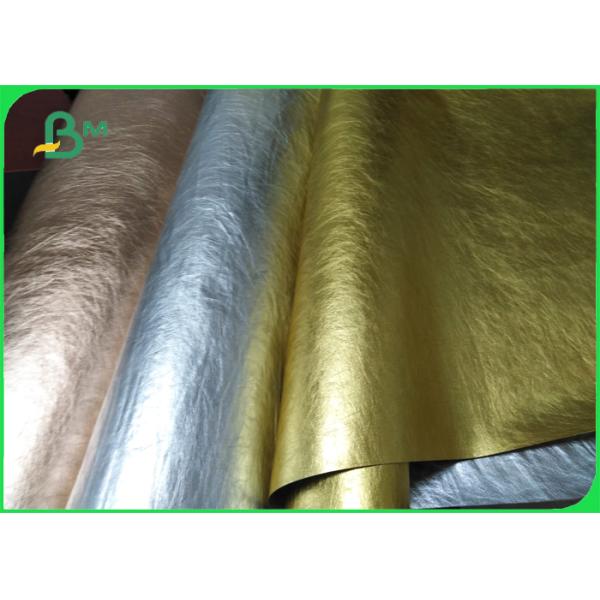 0.5mm 0.6mm Wrinkled Kraft Paper Textured Bags Kraft Paper Roll