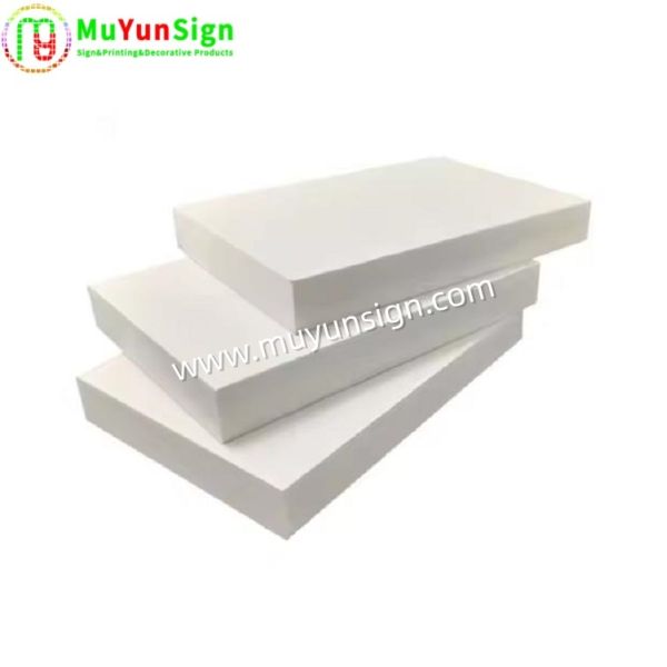 Multiple Thickness PVC Decorative Wall Panel Glossy Textured Surface Foamed