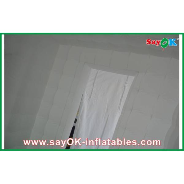 Ткань Оксфорда будочки фото партии/PVC покрыла привлекательное мобильной будочки фото раздувное с 2 дверями