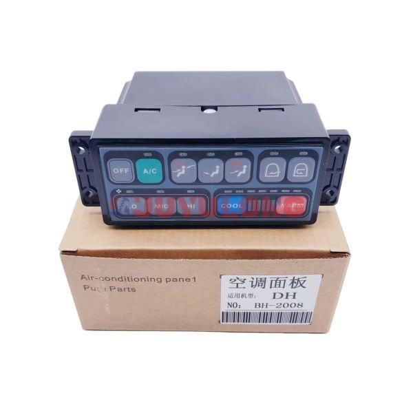 JUYULONG Air Conditioner Panel Controller 54300049  543-00049 for Daewoo Doosan DX175 DH150LC-7 215 370 225-5 Excavator