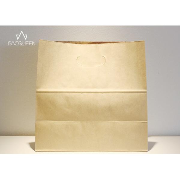 Kraft Paper Direct Printed Takeaway Bags For Fast Food Restaurants
