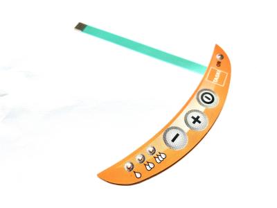 Interruptor de membrana à prova d'água para controlador eletrónico