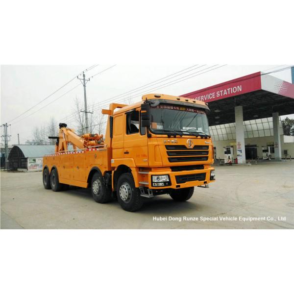 SHACMAN F3000 40Ton Wrecker Tow Truck , Heavy Duty Recovery Trucks
