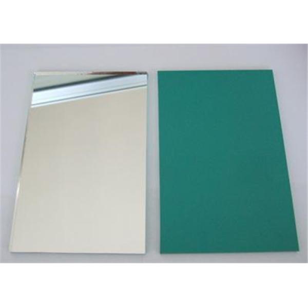 Furniture Grey Mirror Glass , 1.5mm - 8mm Thickness Coloured Mirror Glass
