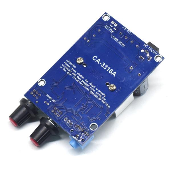 100W Stereo Class D Digital Amplifier Module TPA3116D2 for Home Subwoofer 12-24V Amplifier Board
