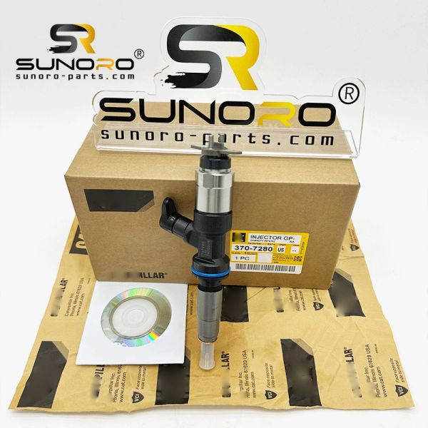 Fuel Injector 370-7280 3707280 for Engine C4.4 C7.1 for 320F 323F 324E 325F 329E Excavator M315F M317F 950K 962K 966F Loader