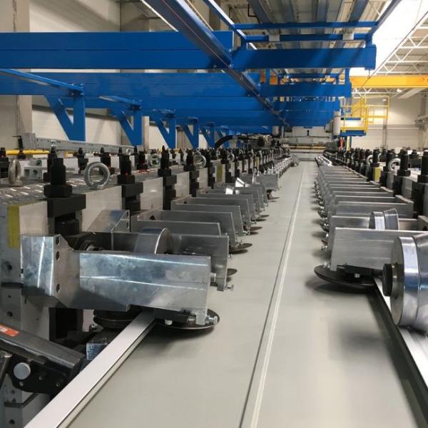 Insulation Polyurethane Sandwich Panel Line 12-15m/min Continuous PU Sandwich Panel Line