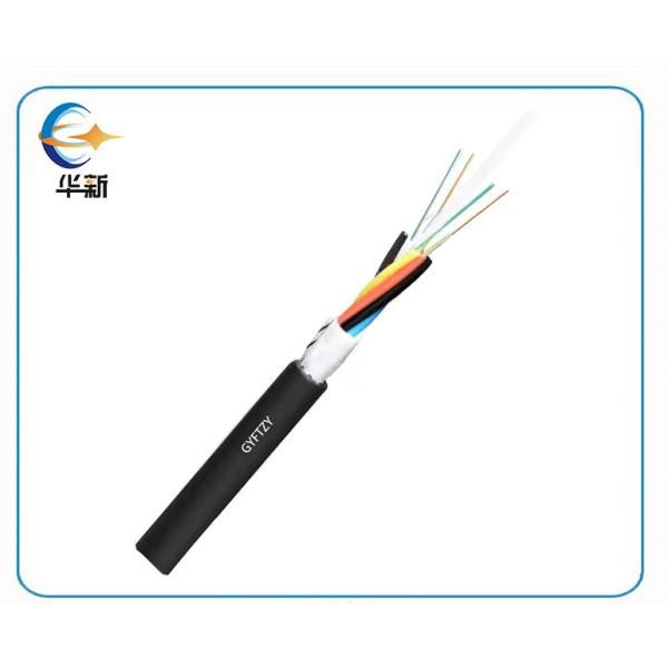 GYFTZY 2-288 Core External Fibre Optic Cable Waterproof Structure Fire Resistance