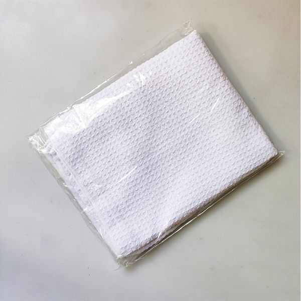 Sublimation Blank Waffle Weave Kitchen Towels Personalized Custom Tea Towels 58x26cm
