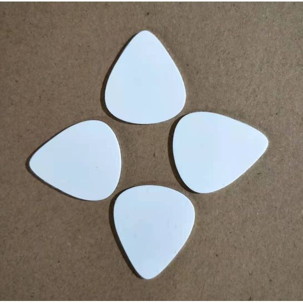 Custom Guitar Picks Metal Sublimation Musical Instrument Picks Guzheng Picks DIY Gift