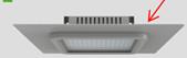 Waterproof Ip65 Led Canopy Lights For Petrol Station 30w Light Power CE RoHS