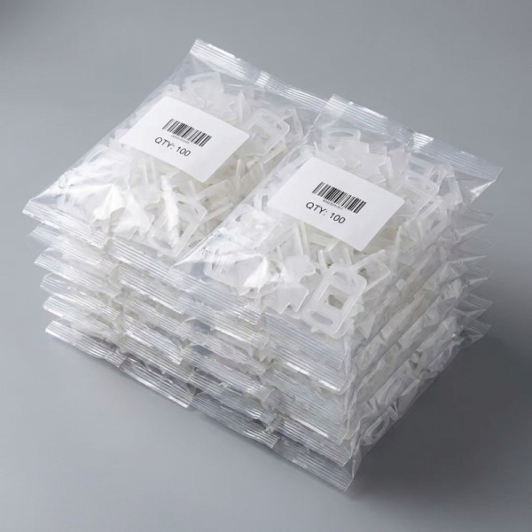 Oval Opening Tile Leveling Clip with 1.0-3.0mm Joint Width and Custom Color for OEM Branding