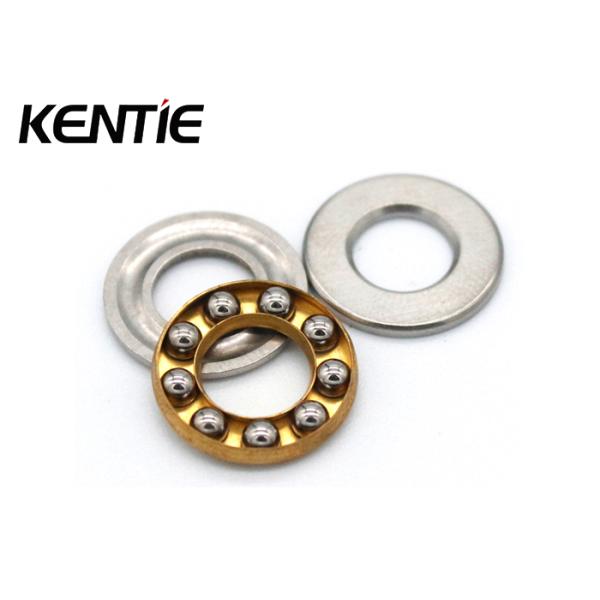 F5-12M 5x12x4mm Brass Cage Thrust Ball Bearing For Plastic Machine