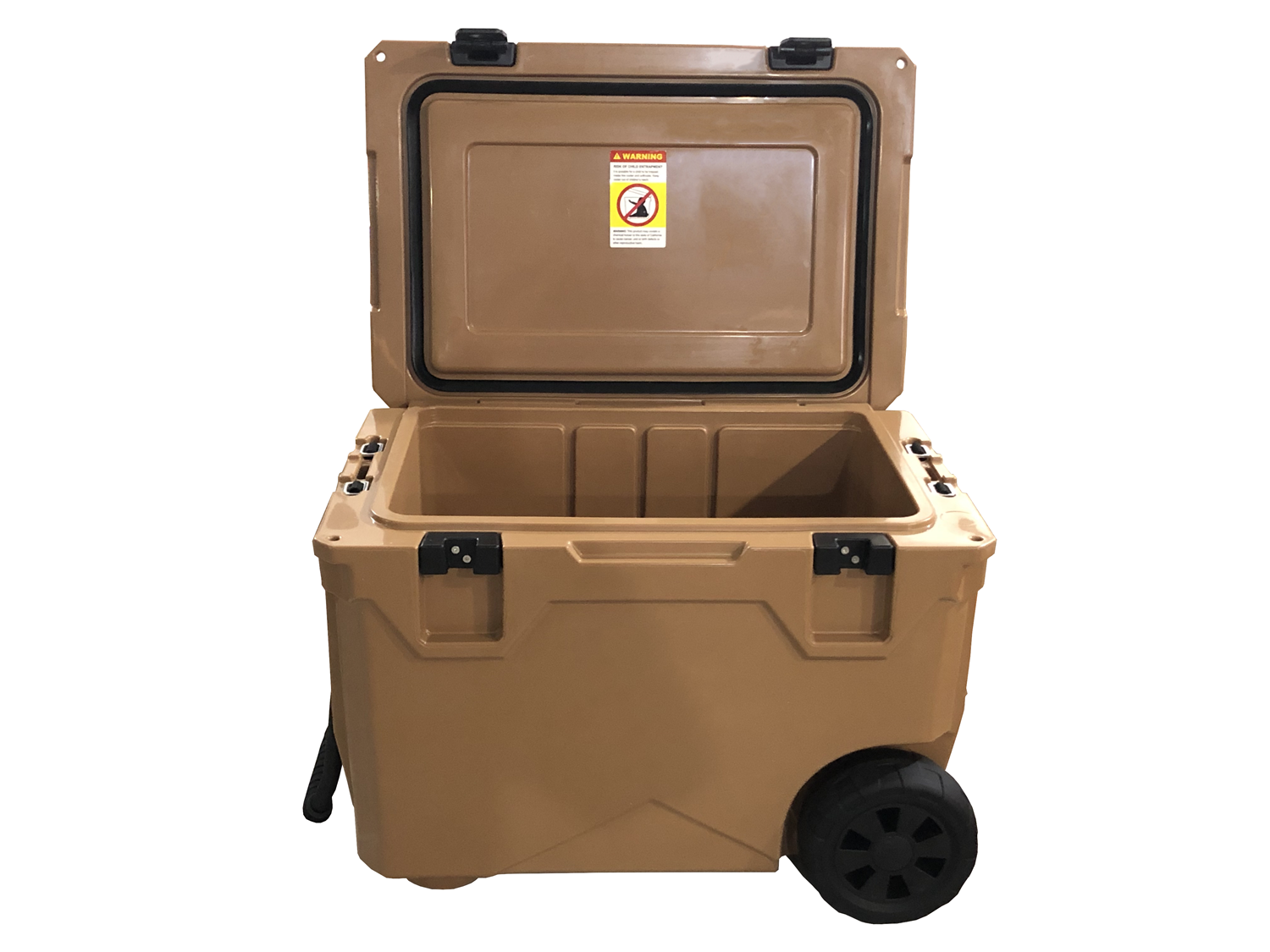 Hot Sale Plastic in Stocks Large Size Locking Ice Cooler Box