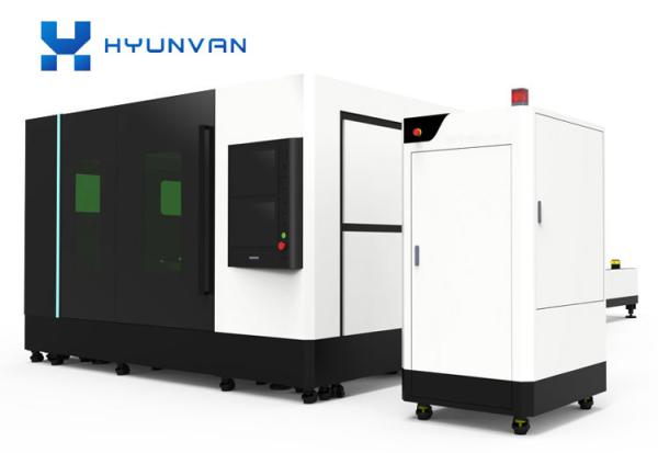 IPG 1000w Fiber Laser Cutting Machine Fully Enclosed Class 4 100000 Hours