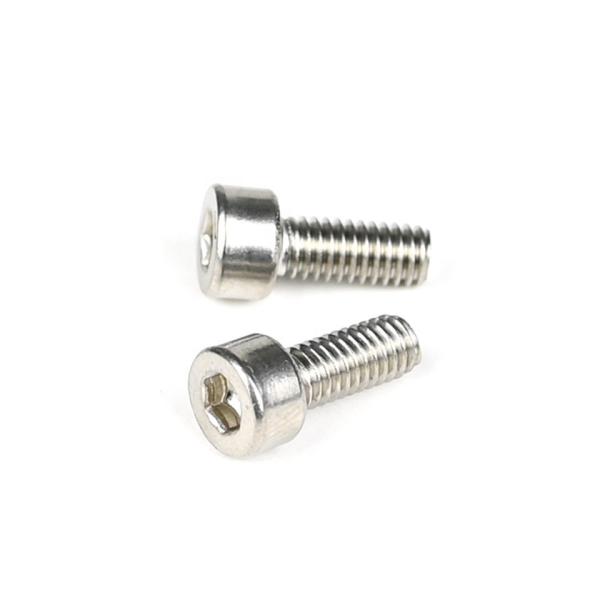100% QC testado M4 X 10mm Filister Head Hex Socket Machine Screw para prateleira de mercadorias