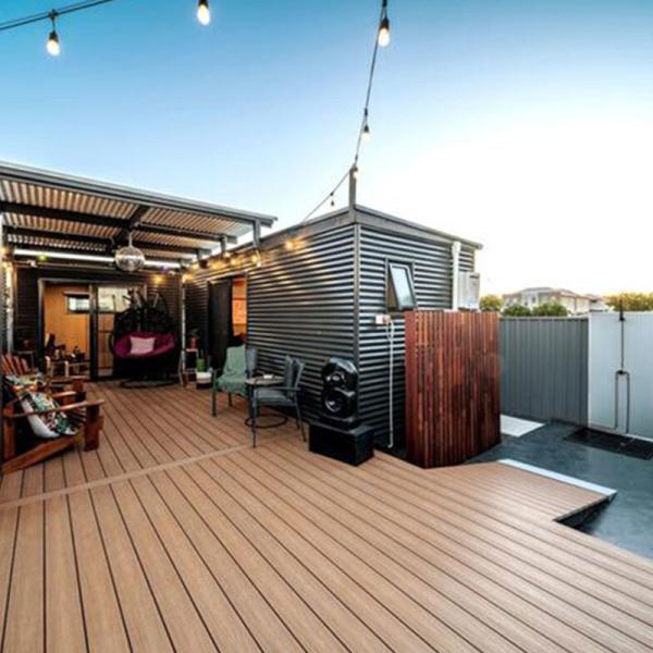 Casa de contenedor de paquete plano sostenible para la vida moderna Casa ecológica personalizable