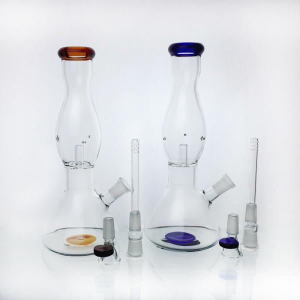 10'' Thick Glass Water Pipe Heady Bubbler Oil Rig Bong 14mm Joint