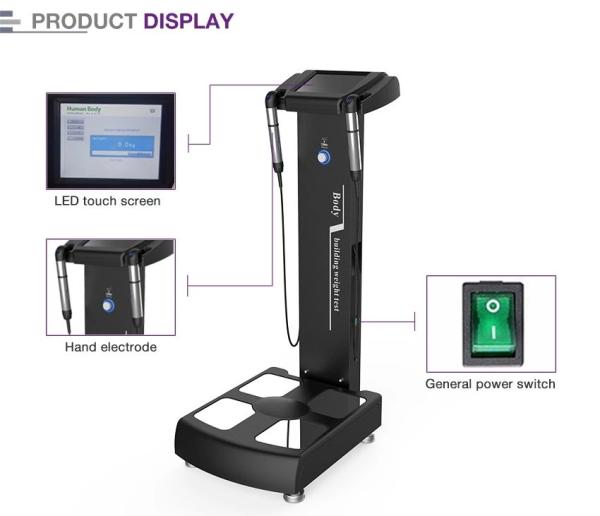 Full Body Health Digital Fat Bioelectrical Impedance Analysis Analyzer Scale
