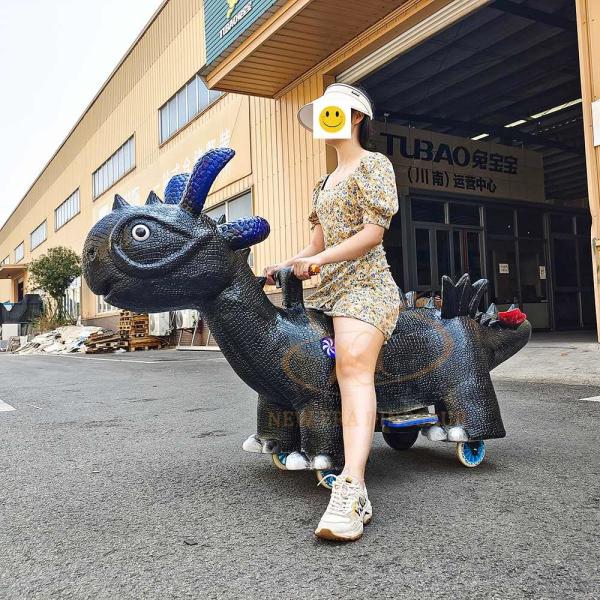 Electric Dinosaur Ride on for Dinosaur Theme Parks and Amusement Park