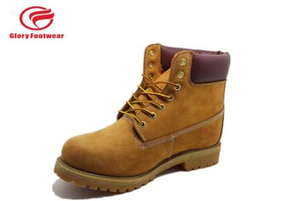 EVA  Hiking Goodyear Welted Full Grain Leather Shoes For Heavy Industry Workers