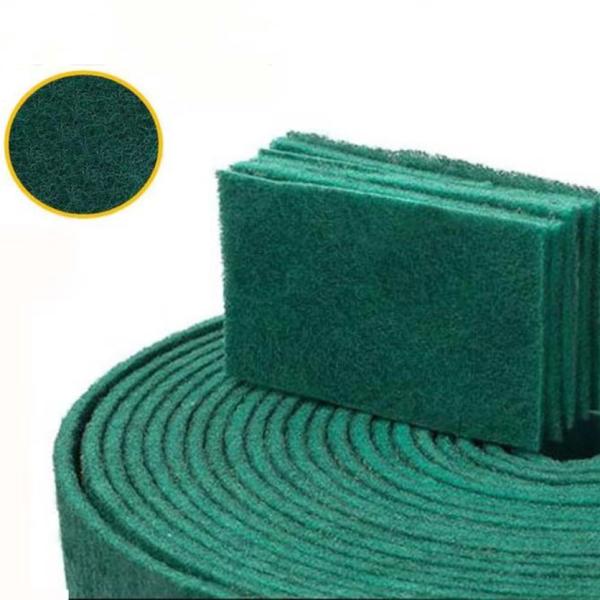 Customized Support ODM 6x9inch150x230MM Red Gray Green Non Woven Hand Polishing Pad