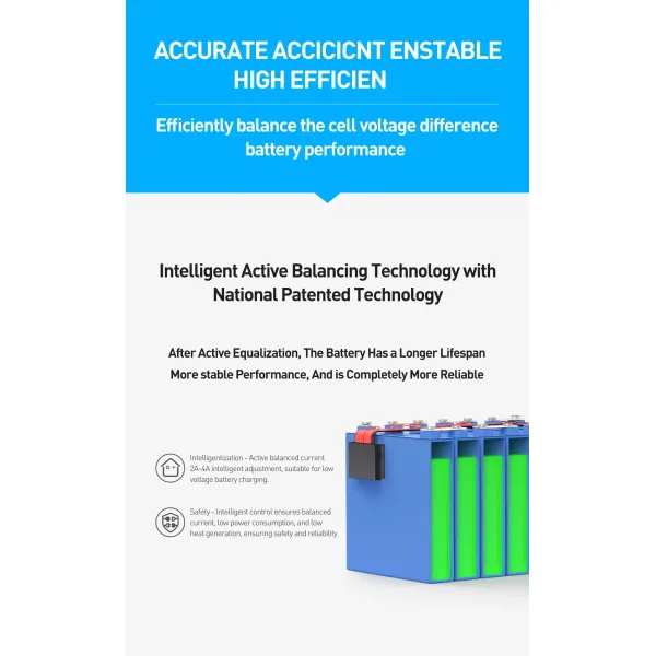 Jikong Smart Active Balancer 2A 4A 4s 8s 16s 20s 24s Bluetooth APP Li-ion LiFePO4 Lto Batteries