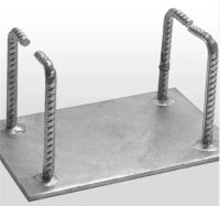 1-12m 10-20mm de espesor placa base de acero inoxidable con tamaño M5