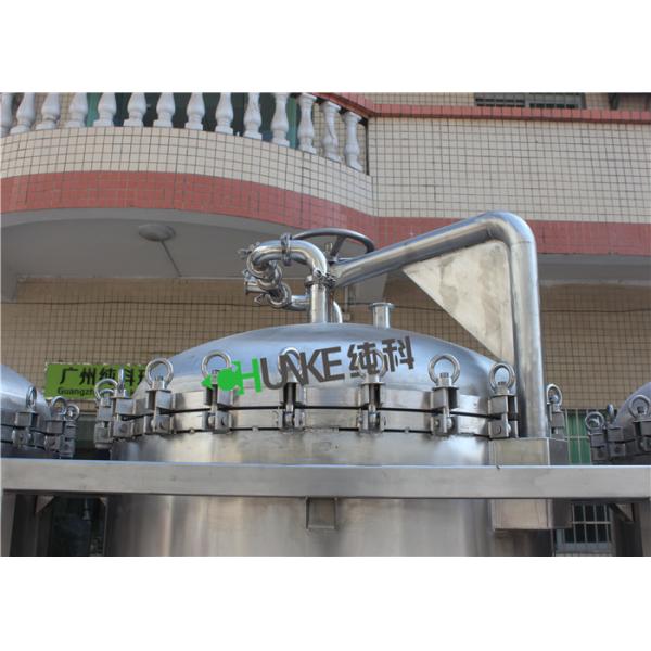 Customized Capacity 50L-10000L Water Pressure Tank / SUS304 Round Shape Water Storage Tank With Wheel