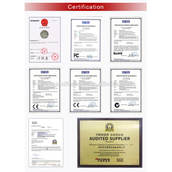 Белизна ДЖП -4820 портативная ФКК Сетификатион КЭ уборщика ювелирных изделий 2,5 литров профессиональный ультразвуковой