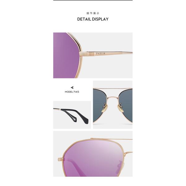 Durable Polarized Aviator Sunglasses Mens , Oversized Metal Frame Sunglasses Multi Color