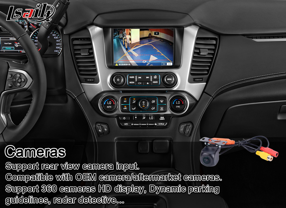 Мультимедиа Inteface Carplay на равноденствие Шевроле Tahoe Malibu с NetFlix, YouTube, Google, картой 4GB