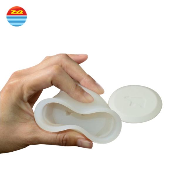 Polar bear and penguin shaped alibaba best sellers easy release wholesale custom silicone ice cream maker ice cube tray mold