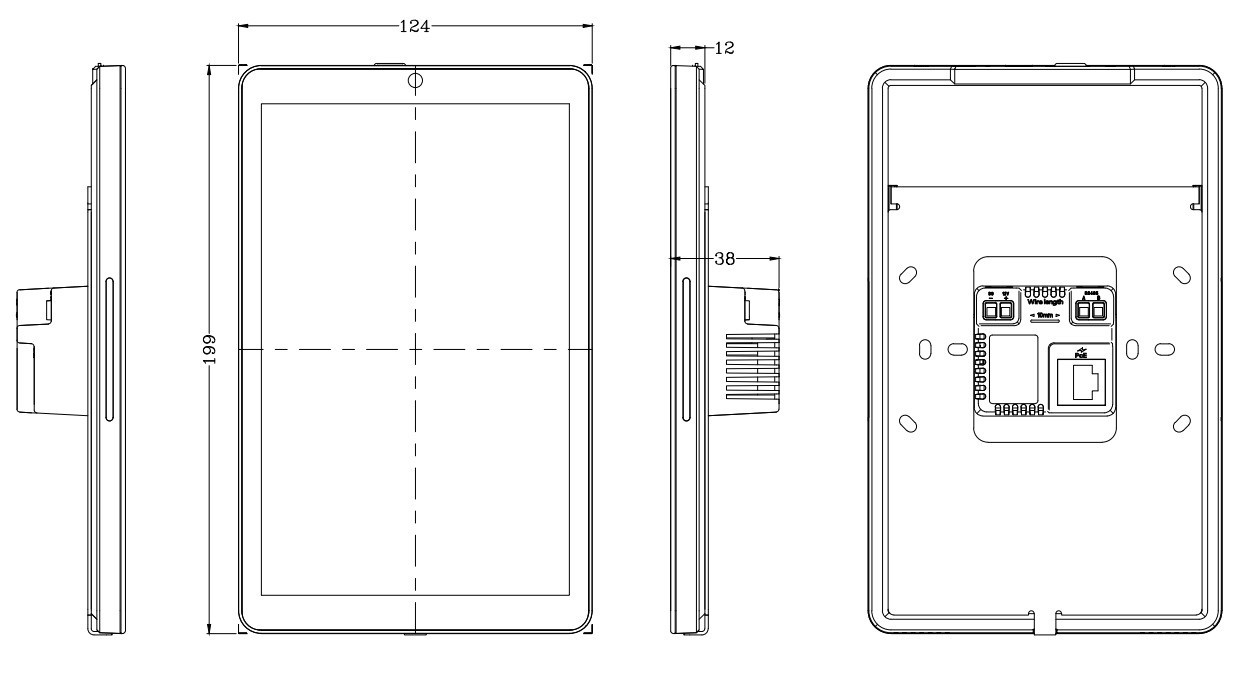 8 дюймовый Android Monitor Smart Home Tablet с операционной системой Android 11