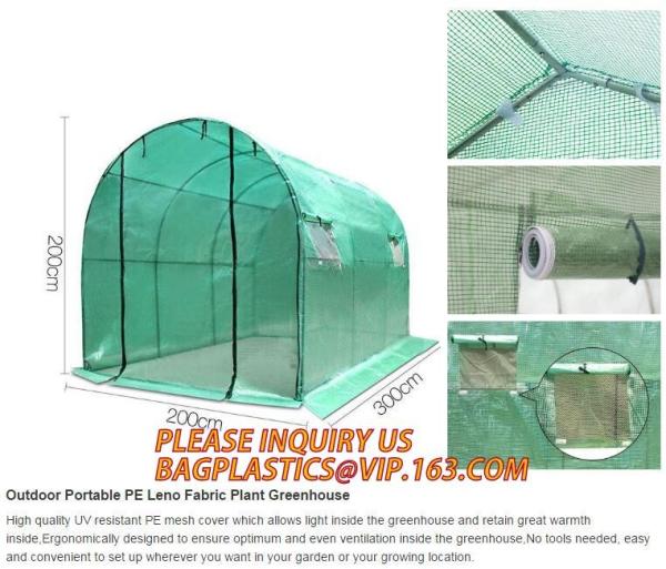 Hydroponic Grow Tent Kits, Mylar Grow Tent, 600D Gardening Green House, Polytunnel, Mini Walk-in Greenhouse
