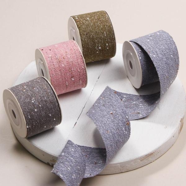 Двухлинейная хлопчатобумажная ленточная ленточная лента 6mm-40mm Custom Ribbon Rolls OEM