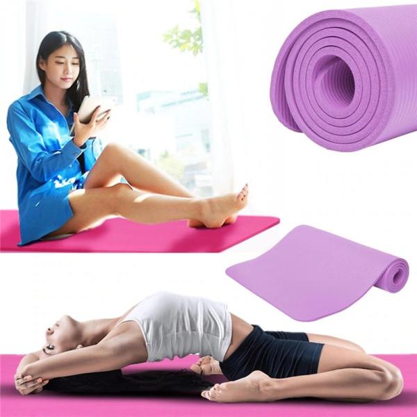 Bodybuilding Fitness Yoga Mat Non Slip Yoga Mat Sport Gym Soft Foldable Thick Pilates Mat