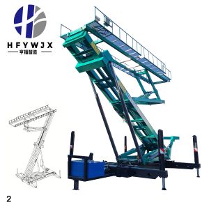 Industrial Hydraulic Driven High-altitude Lifting Platform with 18.5m Lifting