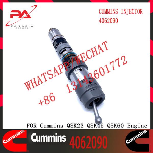 Injetor de combustível 4902827 da peça sobresselente do motor diesel da máquina escavadora do trator do caminhão QSK23 4077076 4062090