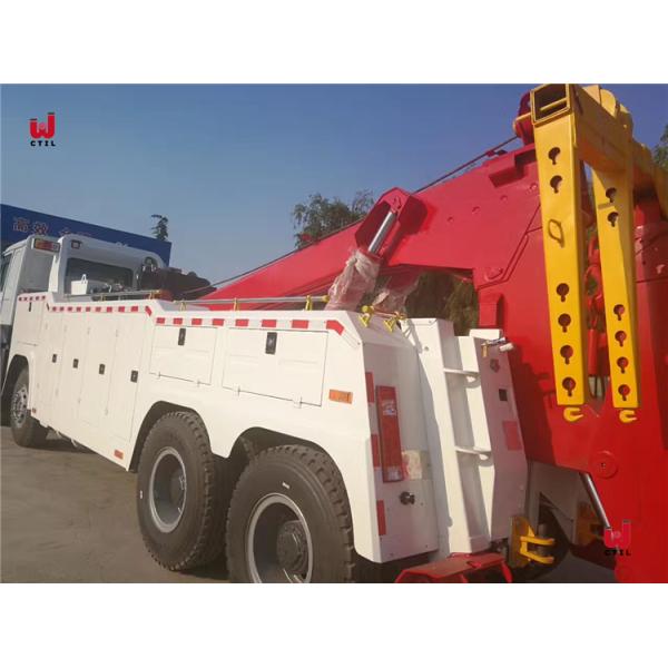 Отбуксировка тележки эвакуатора вредителя 50t дороги 8X4 сверхмощная