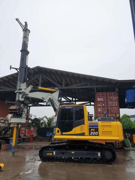 L'installation de forage personnalisée pour les excavatrices