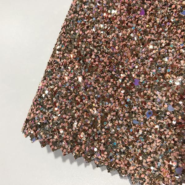 54/55' Wallpaper 3D Holographic Chunky Glitter Fabric