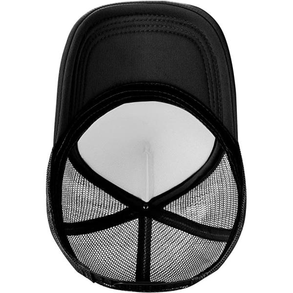 Gorra de camionero deportiva de 5 paneles de malla roja de aniversario Gorra de malla de espuma de corona alta para mujer