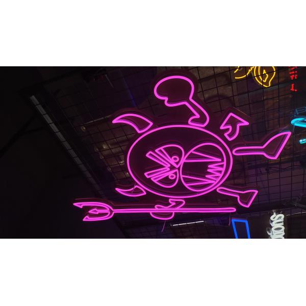 Deco освещения стены неоновой вывески паба ресторана привело неоновую трубку гибкого трубопровода handmade