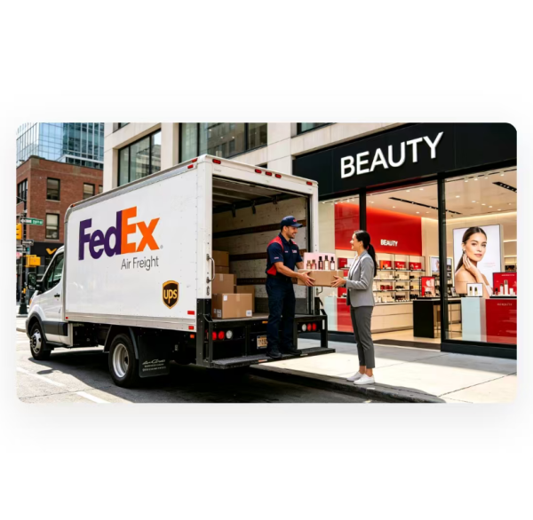 Shipping to Canada DDP Air Freight Services for Cosmetic Liquid Powder Chemical Goods